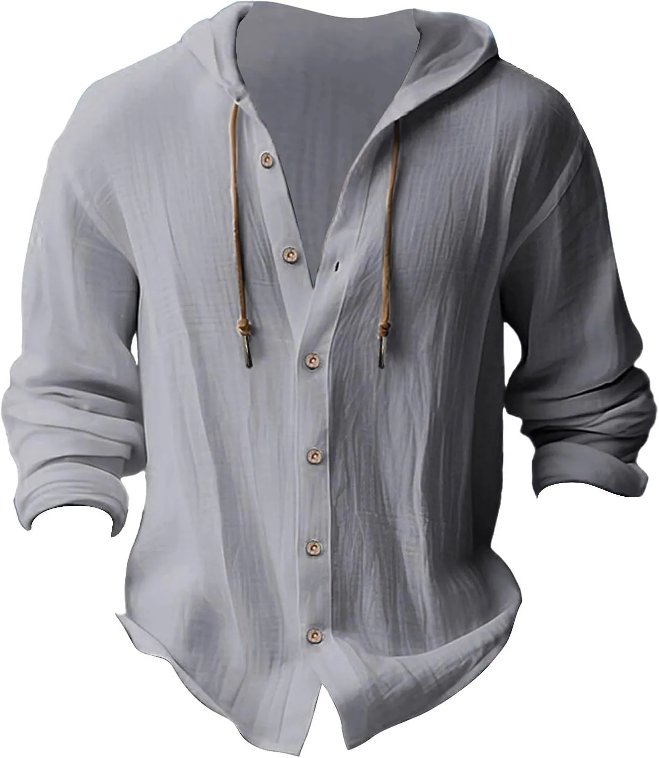 Men's Long Sleeve Classic Woven Shirt Pocket Long Sleeve Shirt Top Mens Long Sleeve Shirt Henley Shirts for Men
