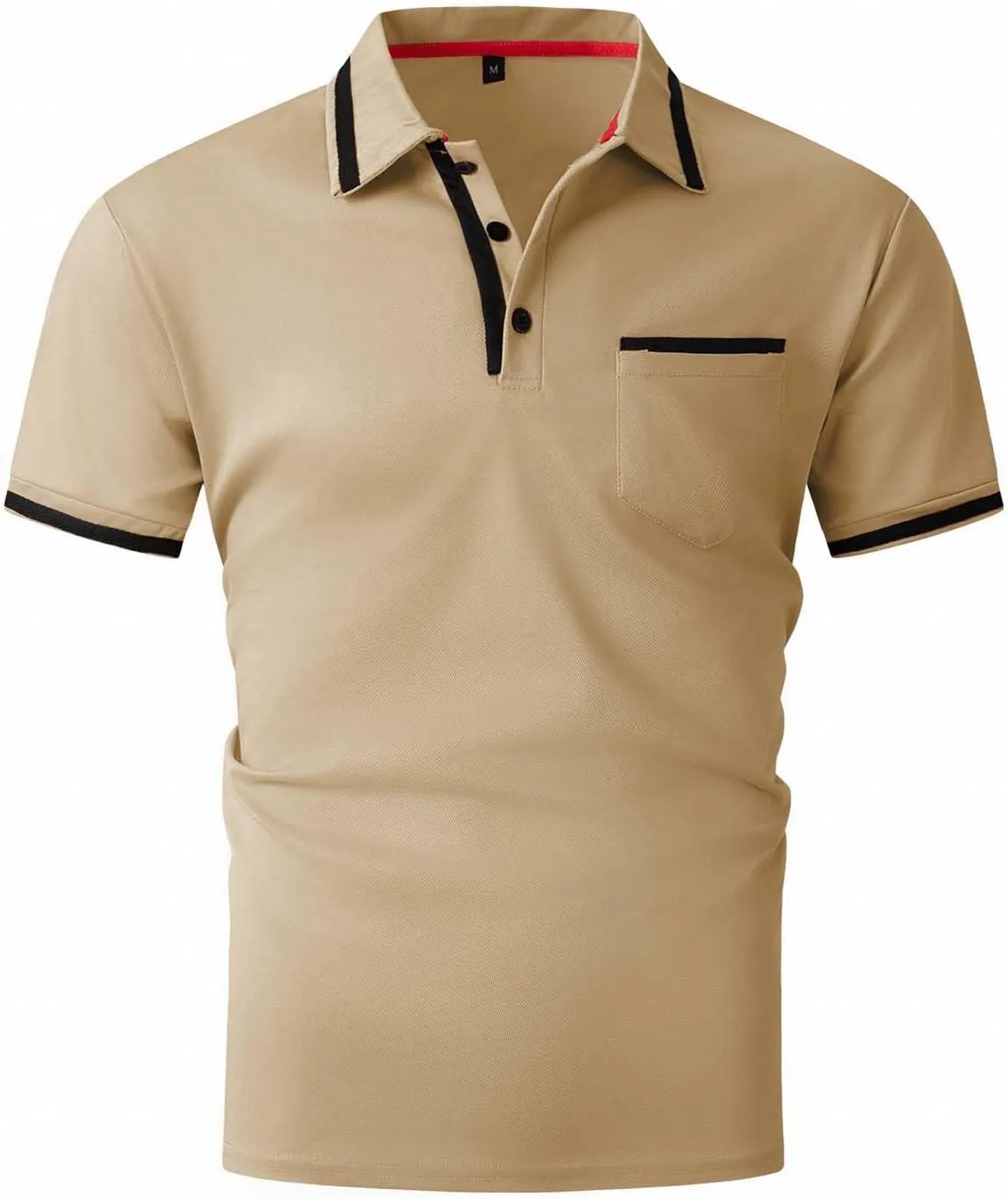 Men's Polo Shirt 2024 Short Sleeve Performance Patriotic Shirt Funny Shirt Golf Shirts for Men Big and Tall Short