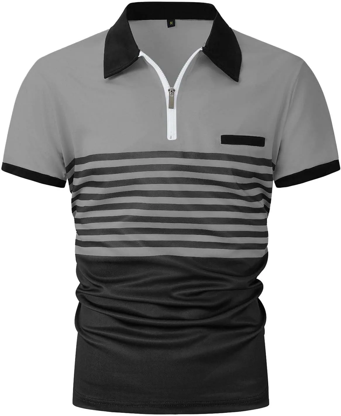 Men's Polo Shirt 2024 Short Sleeve Performance Patriotic Shirt Funny Shirt Golf Shirts for Men Big and Tall Short