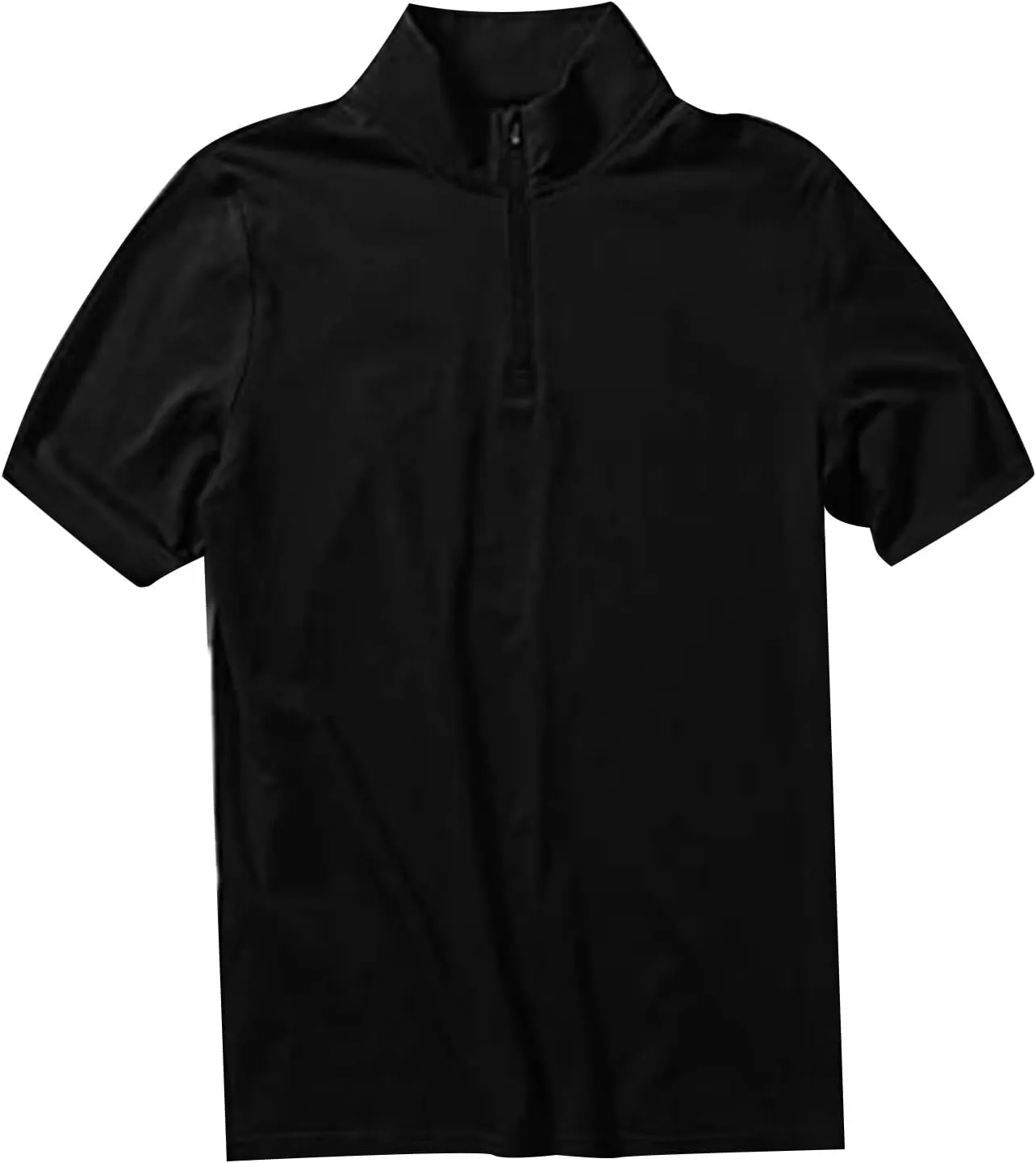 Men's Polo Shirt Quick Dry Wrinkle Free Moisture Wicking Performance Short Sleeve Polos Sports Shirts Pique Golf Shirt
