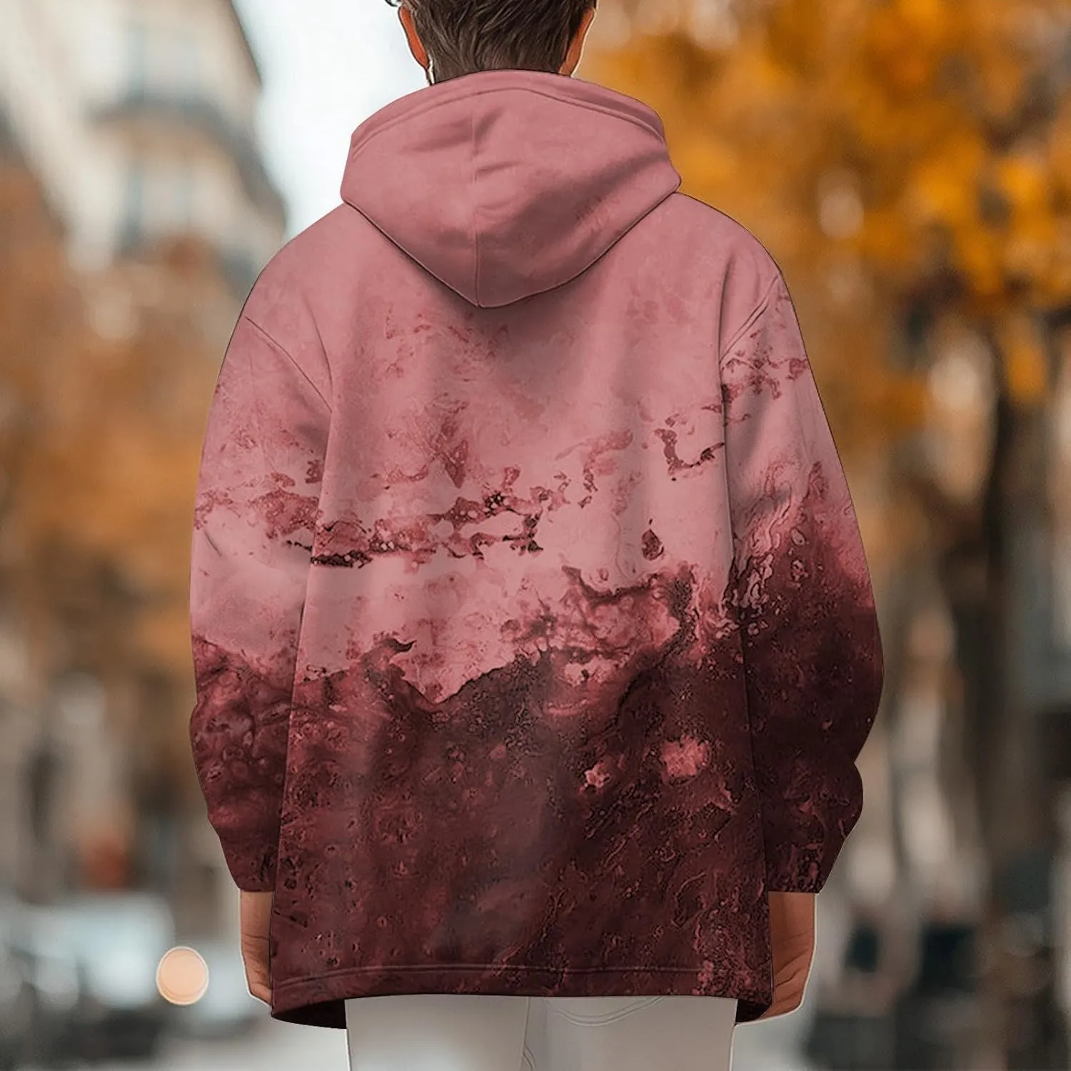 Mens Sherpa Lined Hoodie Full-Zip Winter Warm Hooded Heavyweight Thermal Fleece Sweatshirt