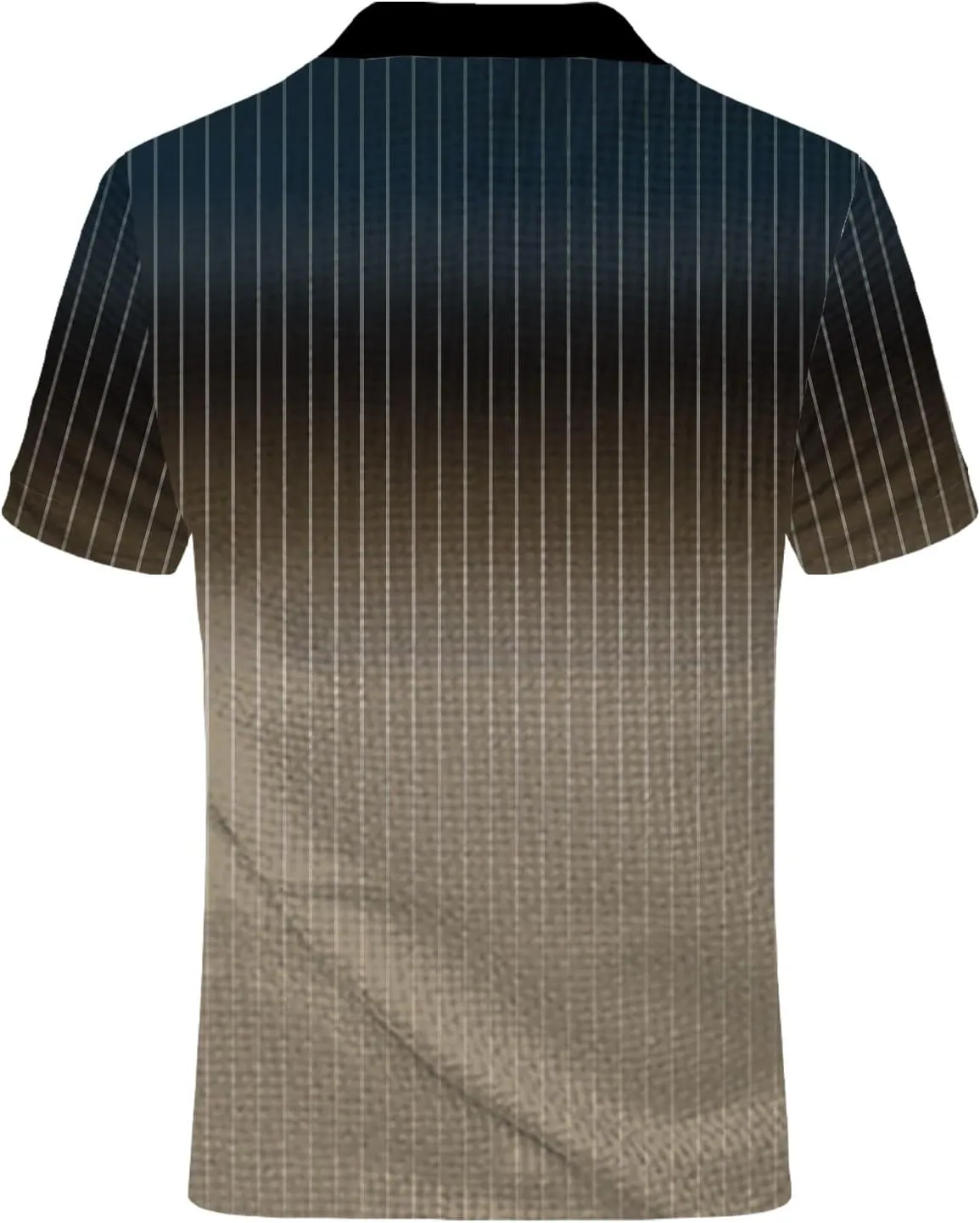 Mens Short Sleeve Shirt with Collar, 2023 Fashion Slim Fit Casual Polo Shirt Block Color Summer Sport Golf Shirt for Men