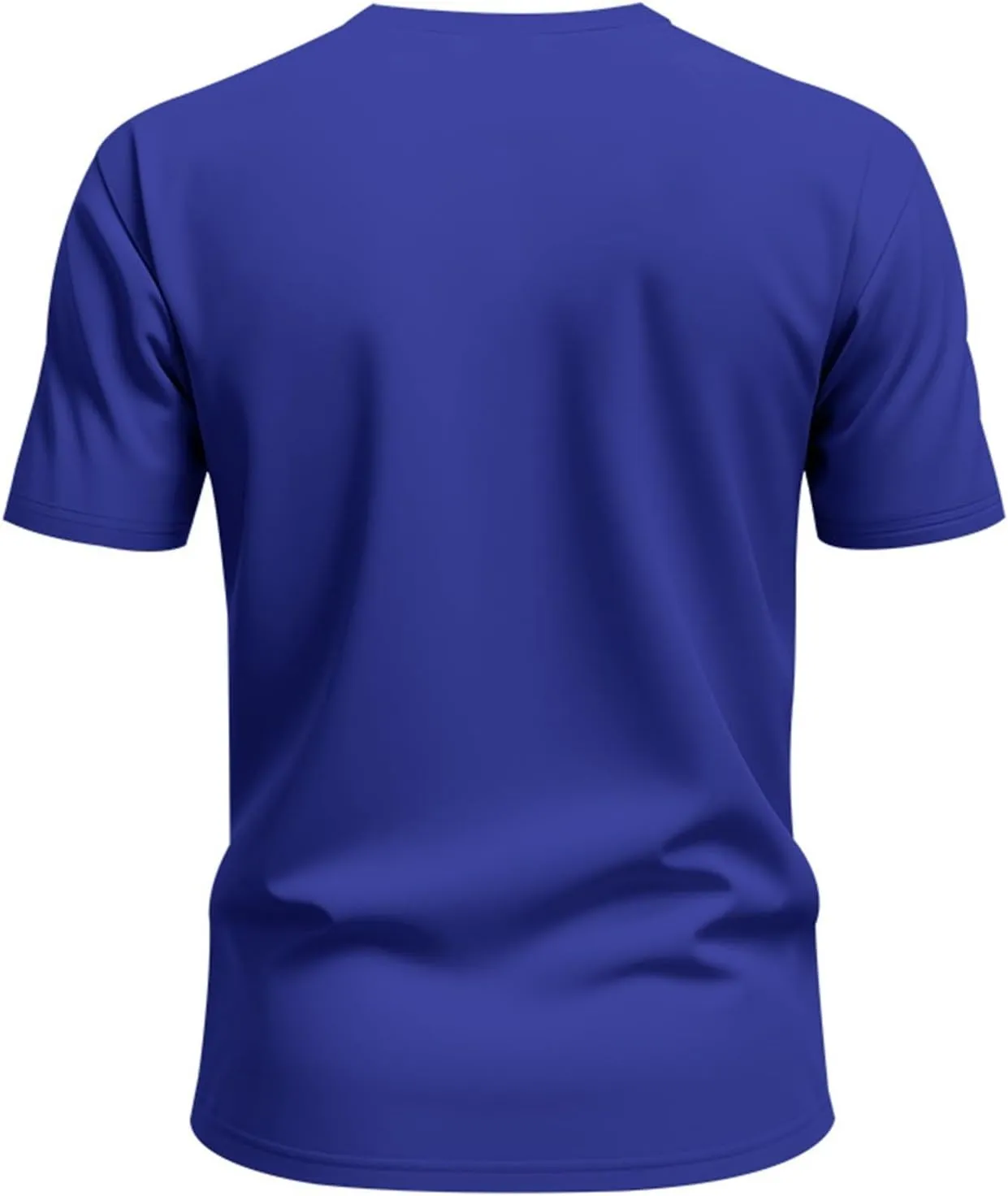 Men's Short Sleeve Tee Shirt Crewneck Casual Basic Shirt Moisture Wicking Fashion Tops Lightweight Gym Workout Tees