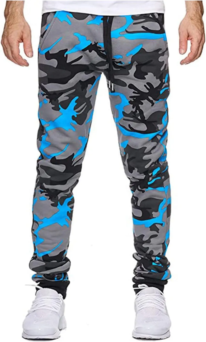 Men's Sports Casual Jogging Trousers Lightweight Hiking Work Pants Outdoor Pant