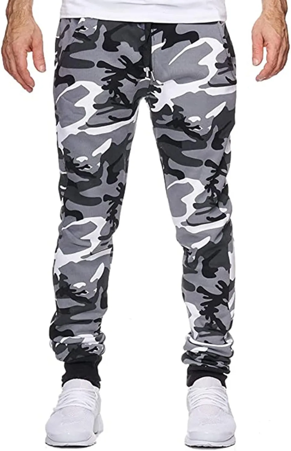 Men's Sports Casual Jogging Trousers Lightweight Hiking Work Pants Outdoor Pant