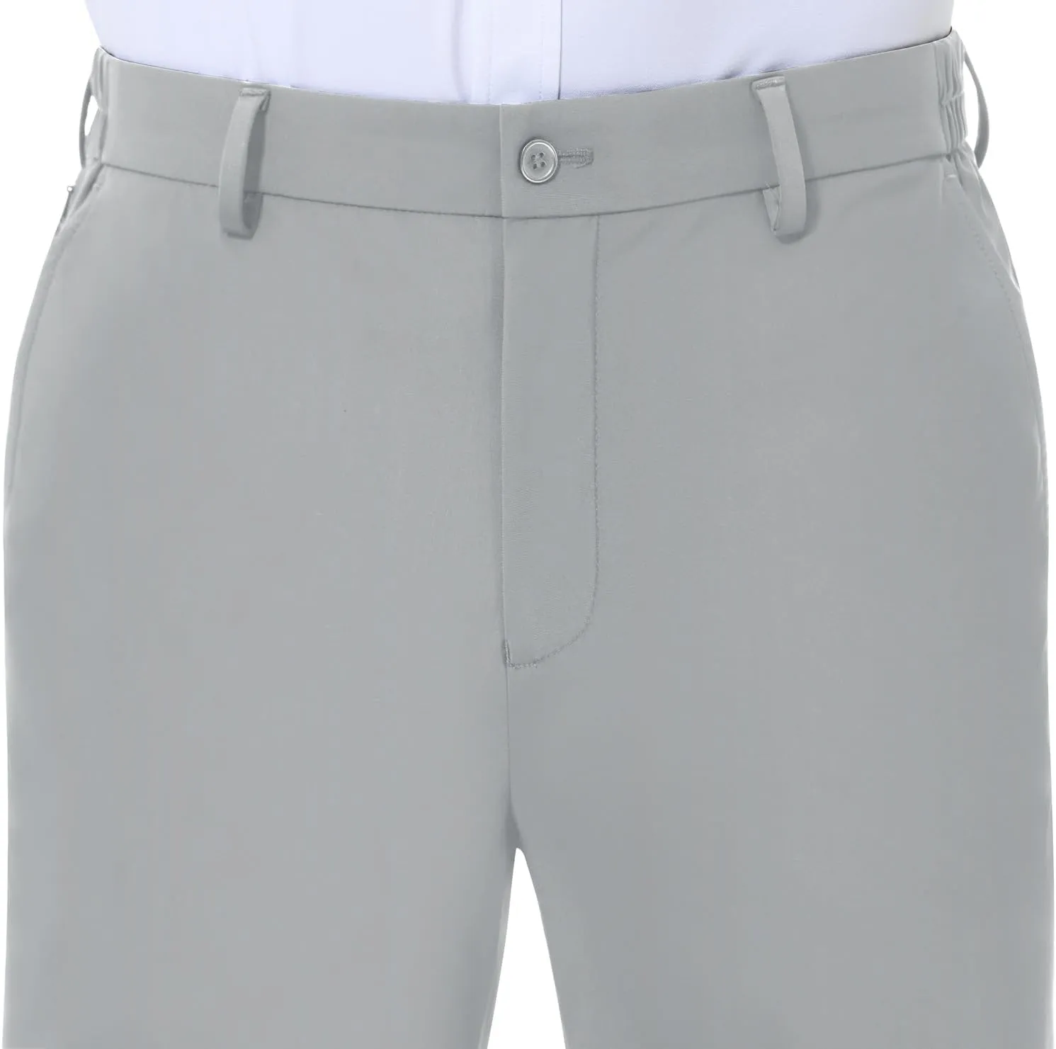 Mens Stretch Dress Pants Slim Fit Dress Pants for Men Expandable Waist Casual Dress Pants Athletic Golf Pants