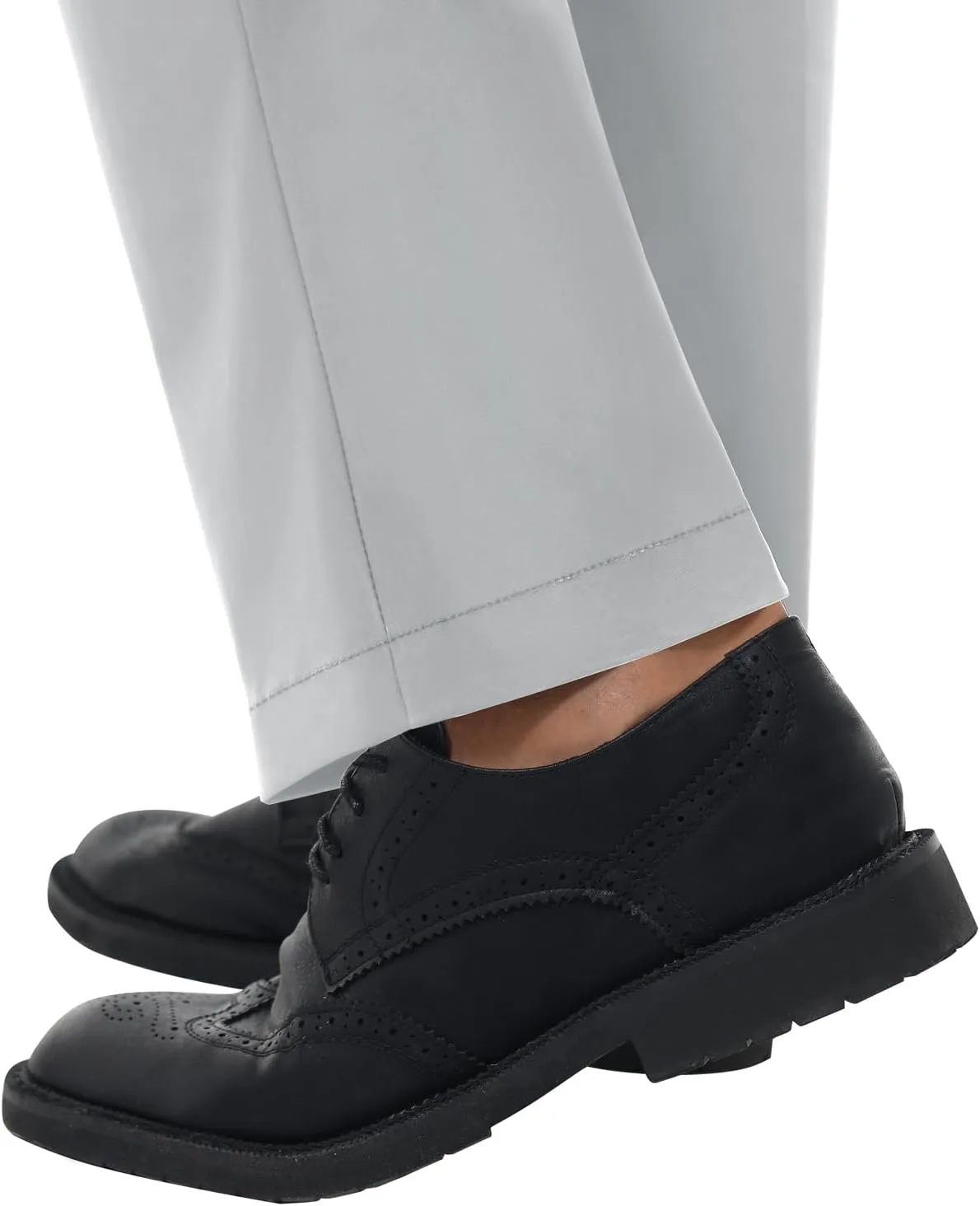Mens Stretch Dress Pants Slim Fit Dress Pants for Men Expandable Waist Casual Dress Pants Athletic Golf Pants