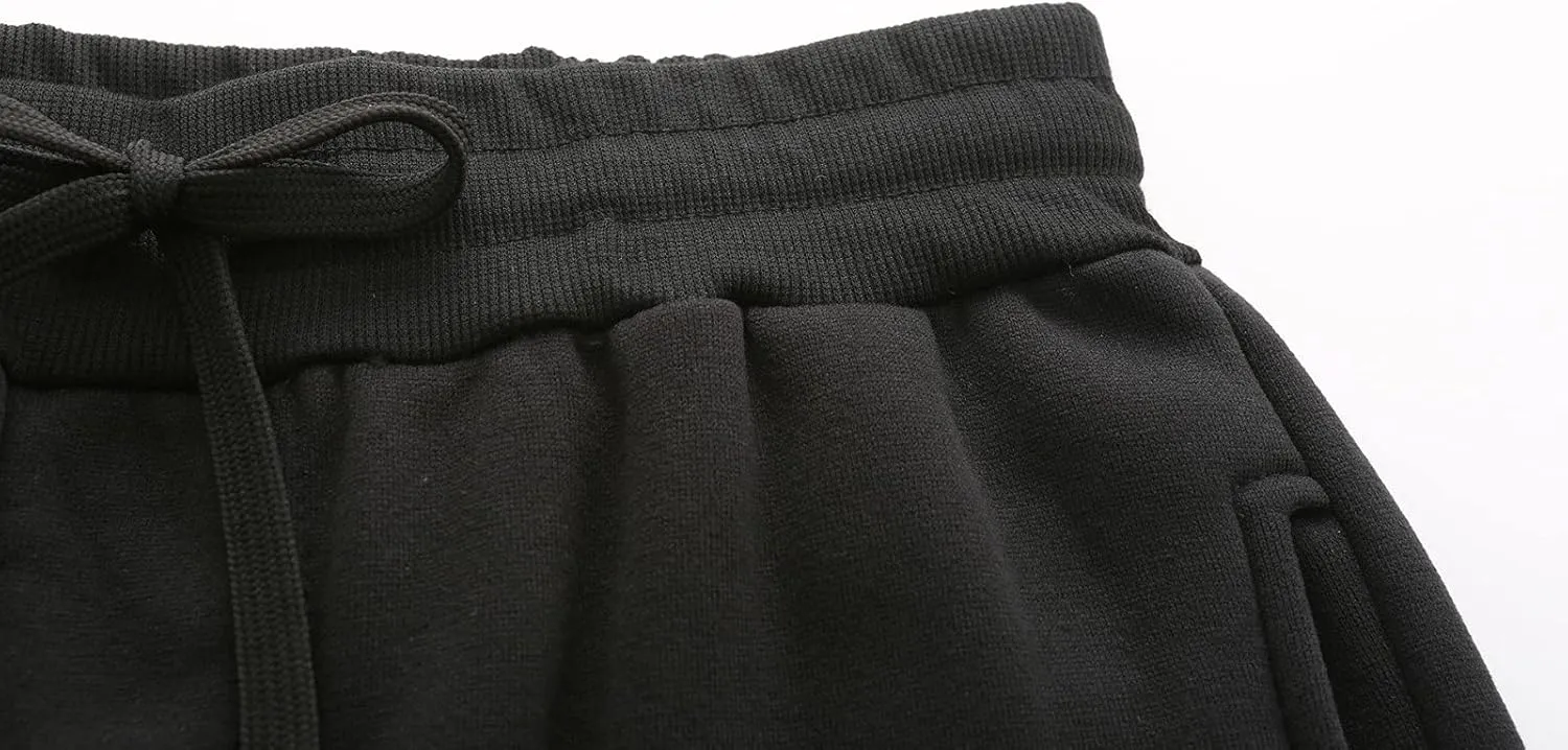 Mens Workout Cargo Sweatpants Waist Jogger Sports Pants Drawstring Sports Trousers Mens Cargo Pants Jogger Sweatpants