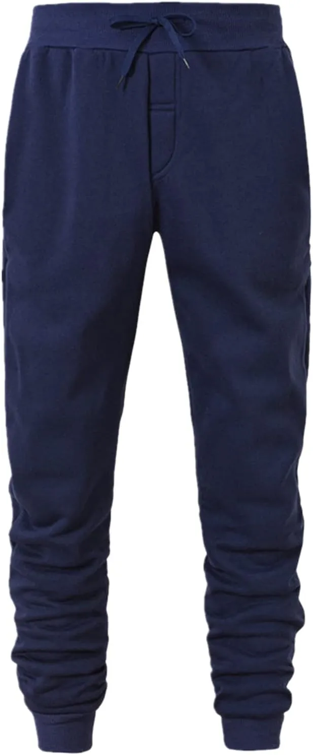 Mens Workout Cargo Sweatpants Waist Jogger Sports Pants Drawstring Sports Trousers Mens Cargo Pants Jogger Sweatpants