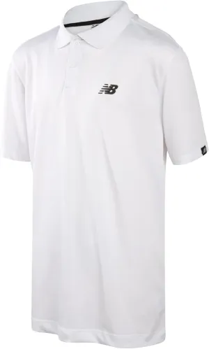 New Balance Boys' Polo T-Shirt - Short Sleeve Dry Fit Shirt for Boys' - Performance Collared Golf Shirt (8-20)
