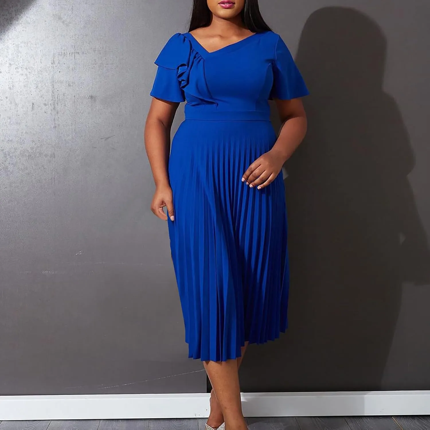 Plus Size Dresses For Curvy Women Formal Wedding Guest Dress Maxi Dress Flowy Casual Cocktail Evening Party Midi Dress