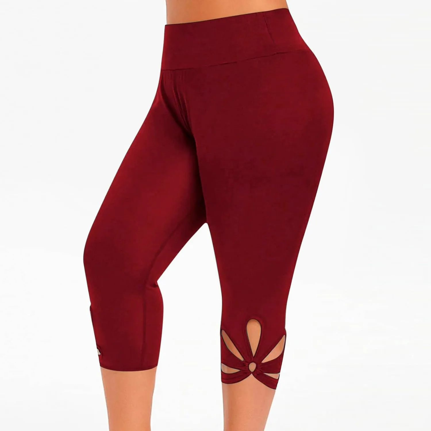 Plus Size Leggings for Women Butt Lifting Leggings Stretch Yoga Pants Soft Pant Capris Leggins Workout Leggings