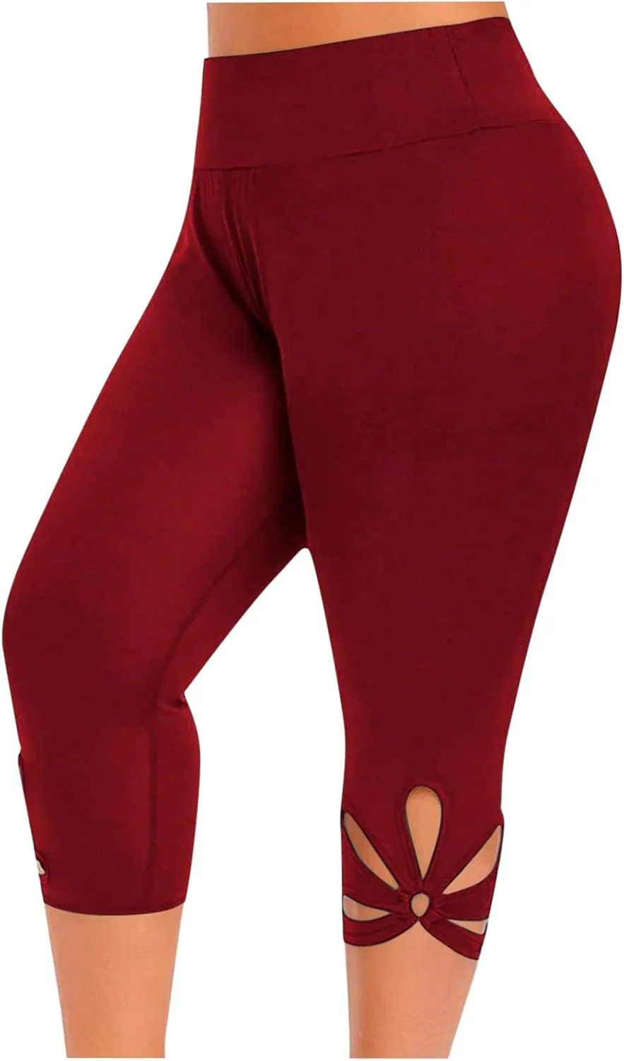 Plus Size Leggings for Women Butt Lifting Leggings Stretch Yoga Pants Soft Pant Capris Leggins Workout Leggings
