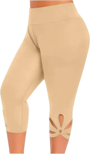 Plus Size Leggings for Women Butt Lifting Leggings Stretch Yoga Pants Soft Pant Capris Leggins Workout Leggings