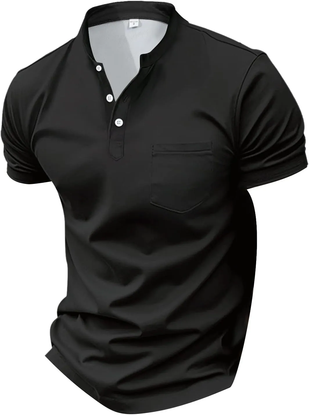 Polo Shirt for Men 2024 Short Sleeve Performance Patriotic Shirt Funny Shirt Men's Golf Shirts Quarter Button Shirts