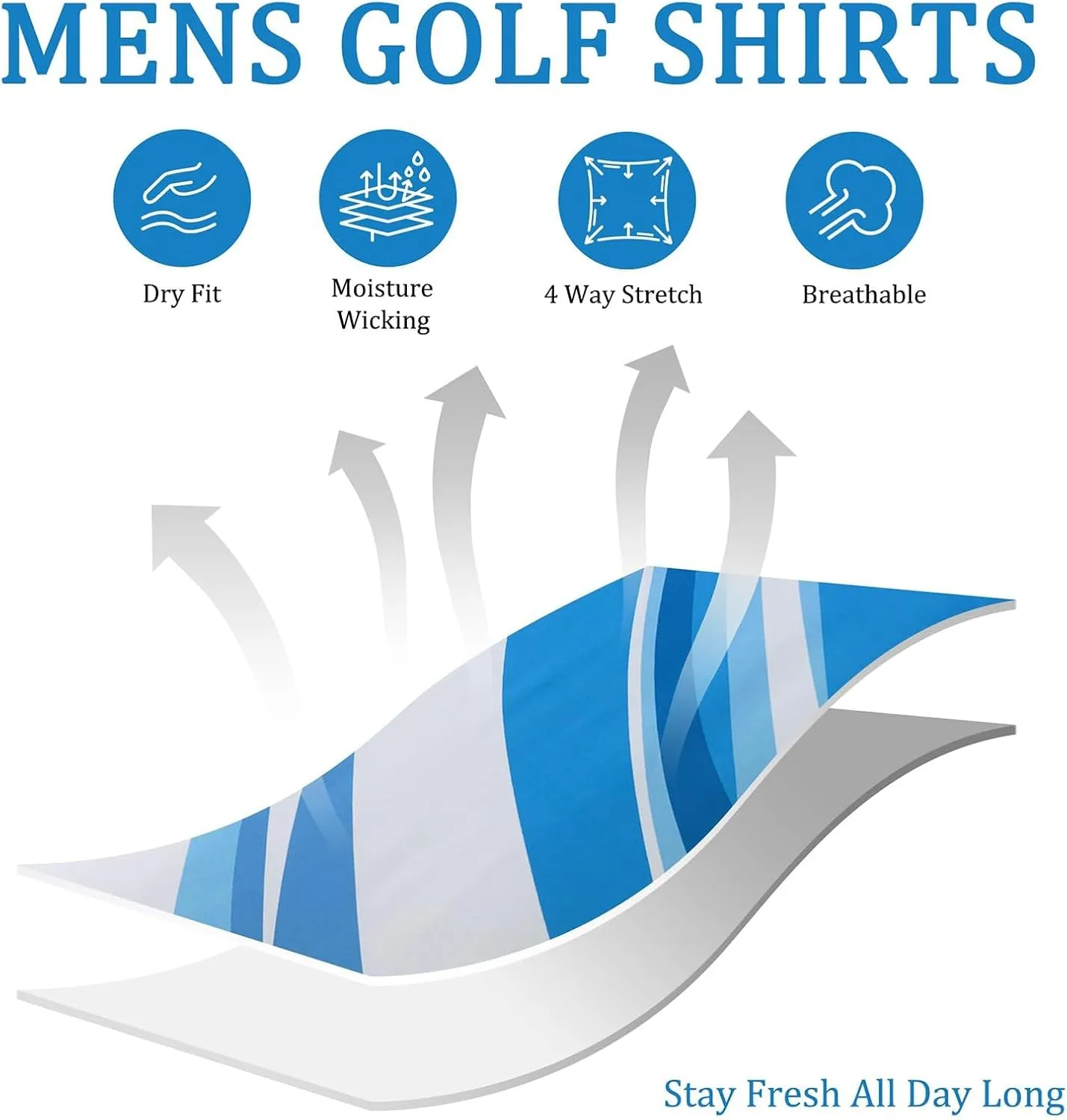 Polo Shirts for Men Fashion Polka Dot Print Short Sleeve Shirt Button Down Shirt Business Casual Golf Shirt for Men