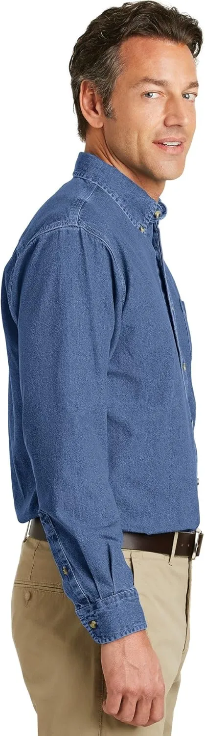 Port Authority Men's Heavyweight Denim Shirt