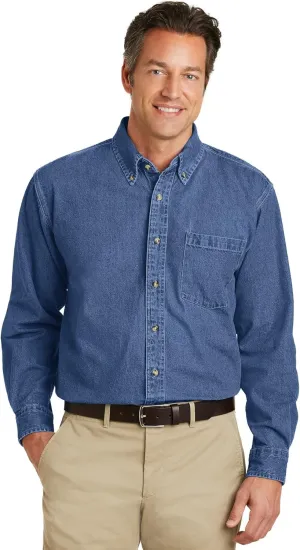 Port Authority Men's Heavyweight Denim Shirt
