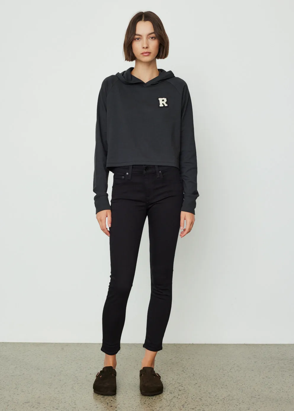 Principal Cropped Hoodie