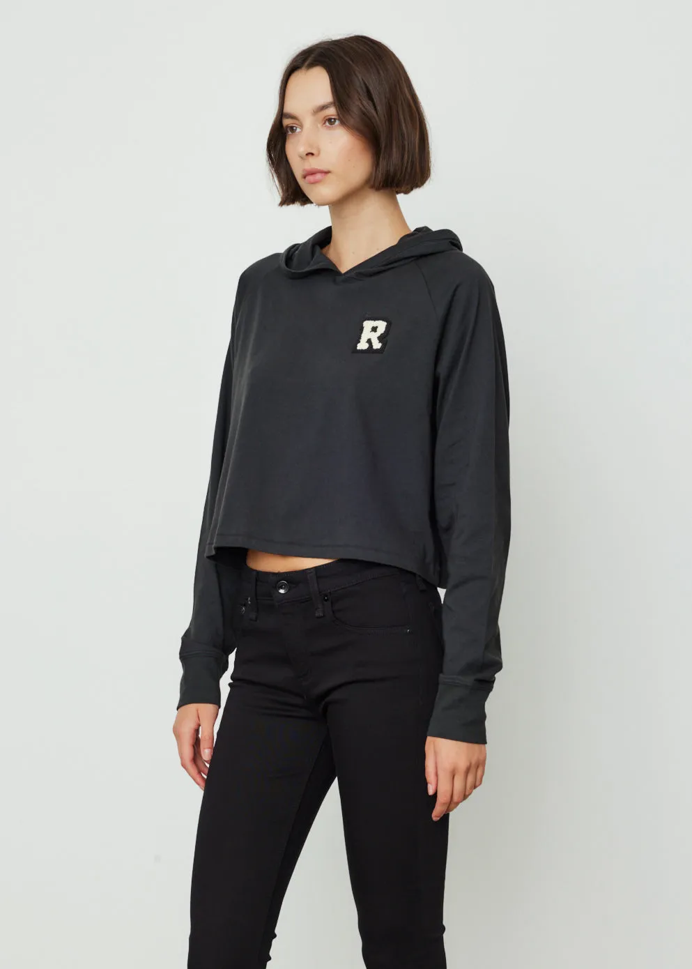 Principal Cropped Hoodie