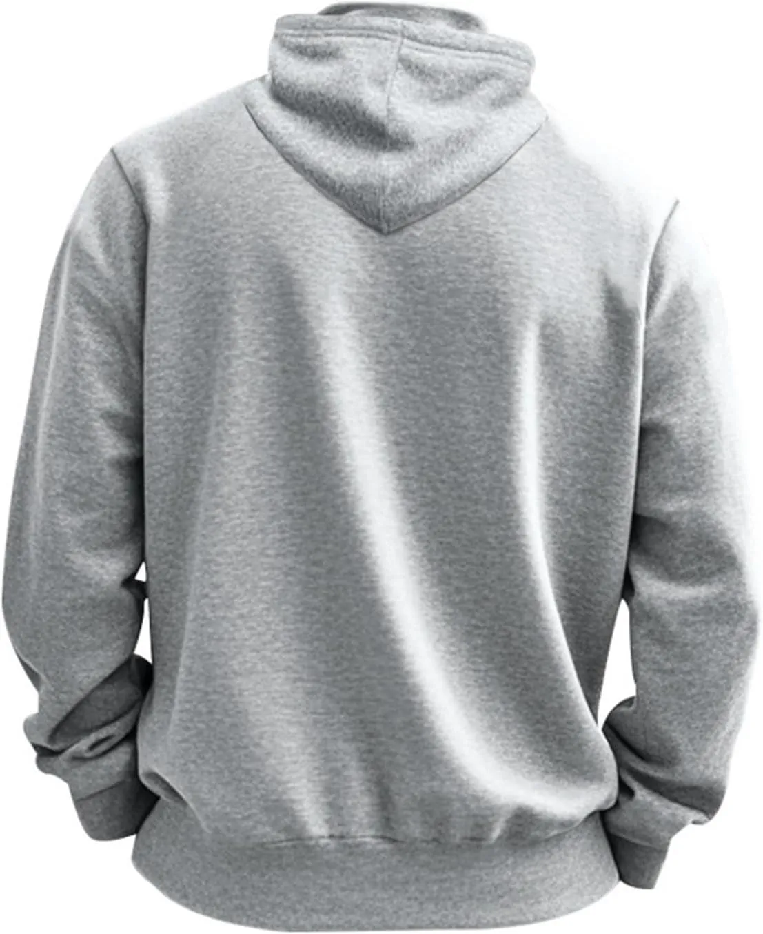 Quarter Zip Pullover Men Fleece Winter Hoodies Drawstring Fall Sweatshirts Long Sleeve Thermal Hoodies