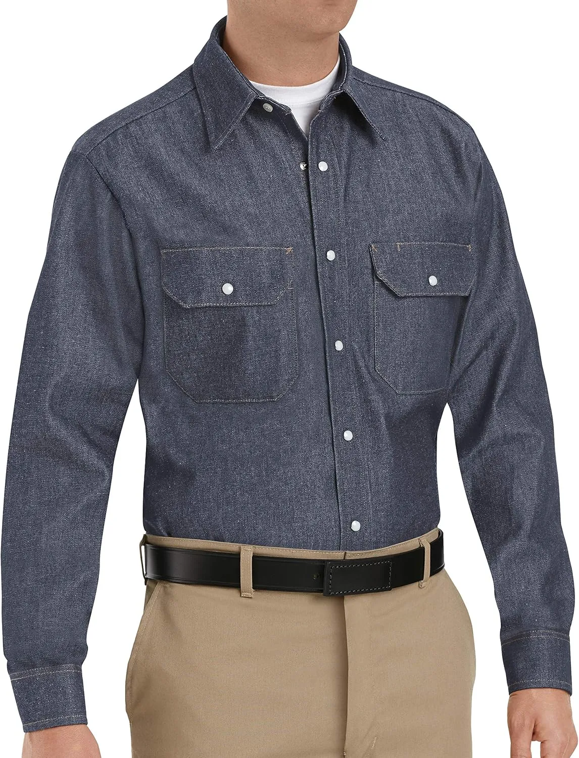 Red Kap Men's Deluxe Denim Shirt