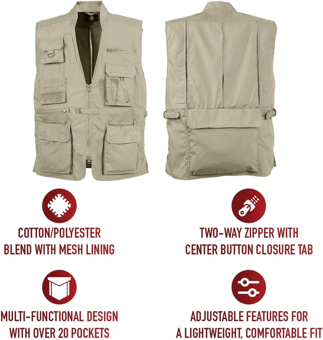 Rothco Conceal-Ops Plainclothes Vest - Ultimate Everyday Carry Utility