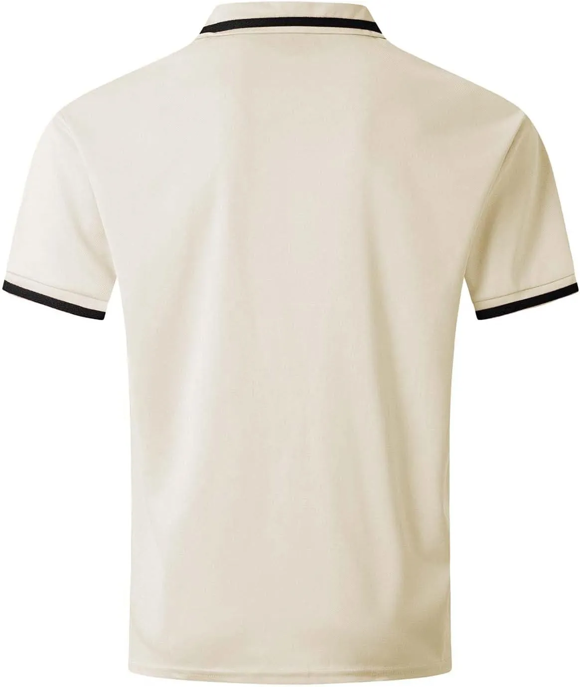 Shirts for Men Spring and Autumn Casual Long Sleeve Button Solid Color Long Sleeve T Shirt Top Golf Shirts for Men