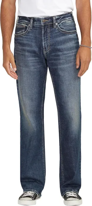 Silver Jeans Co. Men's Gordie Relaxed Fit Straight Leg Jeans