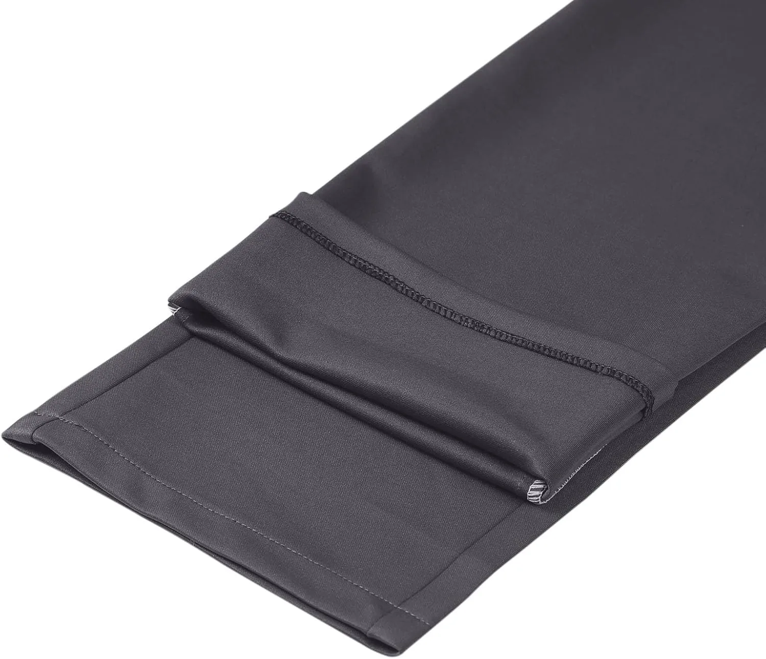 Stretch Dress Pants for Men Wrinkle-Resistant Slim Fit Pants Expandable Waist Casual Dress Pants Athletic Golf Pants