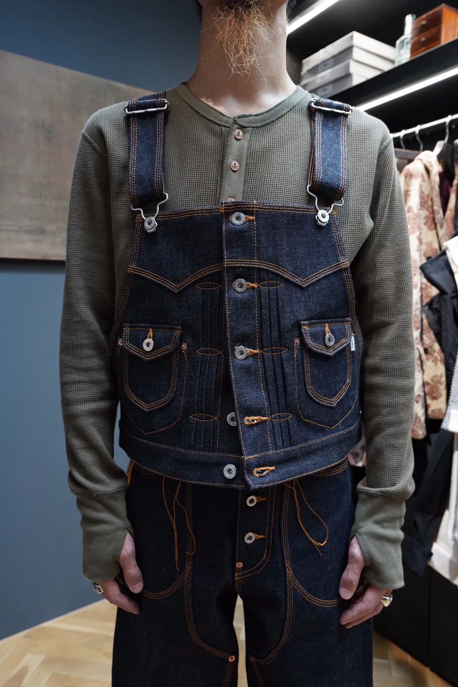 SUGARHILL DENIM VEST(INDIGO)