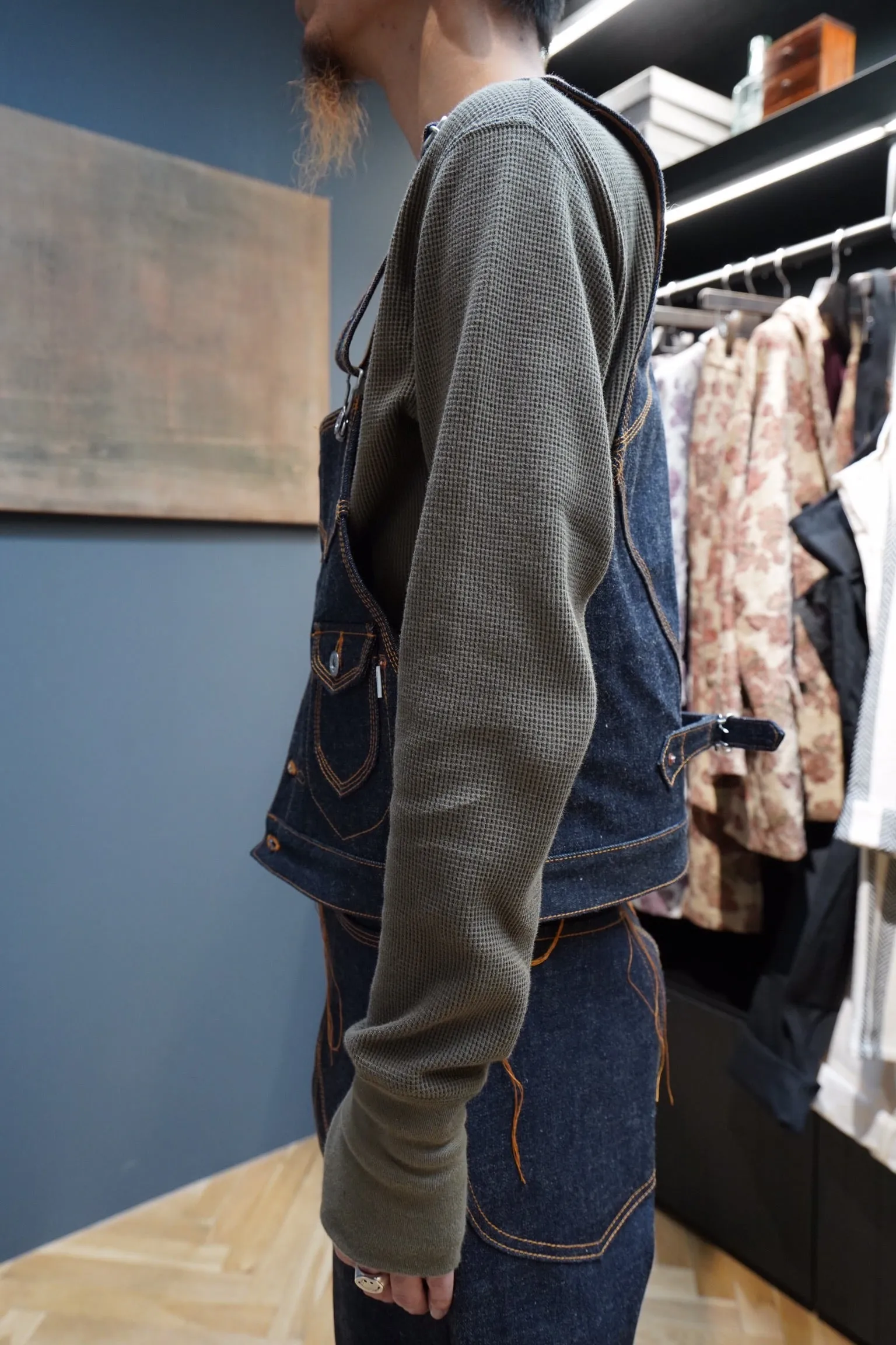 SUGARHILL DENIM VEST(INDIGO)