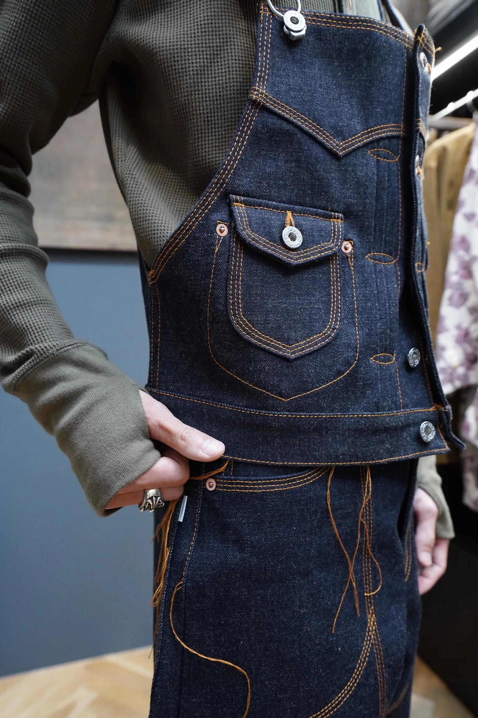 SUGARHILL DENIM VEST(INDIGO)
