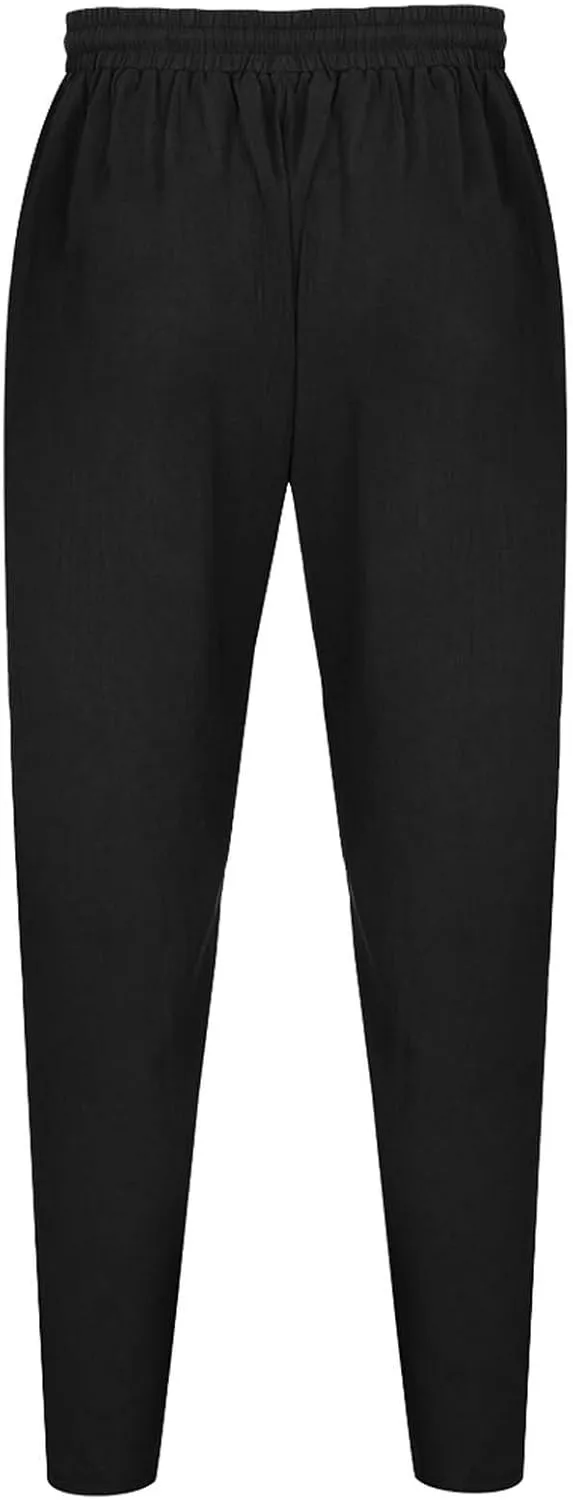 Summer Men's Cotton and Linen Thin Casual Sports Pants 2025