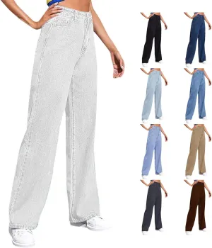 Sweatpants That Look Like Jeans, Boyfriend Jeans, Sweatpant Jean: High Waisted with Pockets, Cute Petite Jean