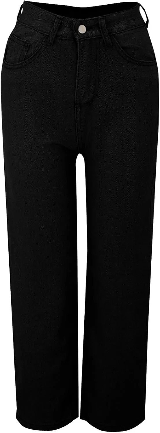 Sweatpants That Look Like Jeans, Boyfriend Jeans, Sweatpant Jean: High Waisted with Pockets, Cute Petite Jean