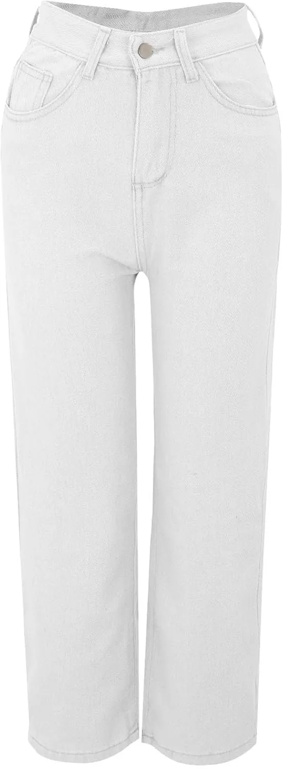 Sweatpants That Look Like Jeans, Boyfriend Jeans, Sweatpant Jean: High Waisted with Pockets, Cute Petite Jean