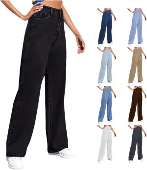 Sweatpants That Look Like Jeans, Boyfriend Jeans, Sweatpant Jean: High Waisted with Pockets, Cute Petite Jean