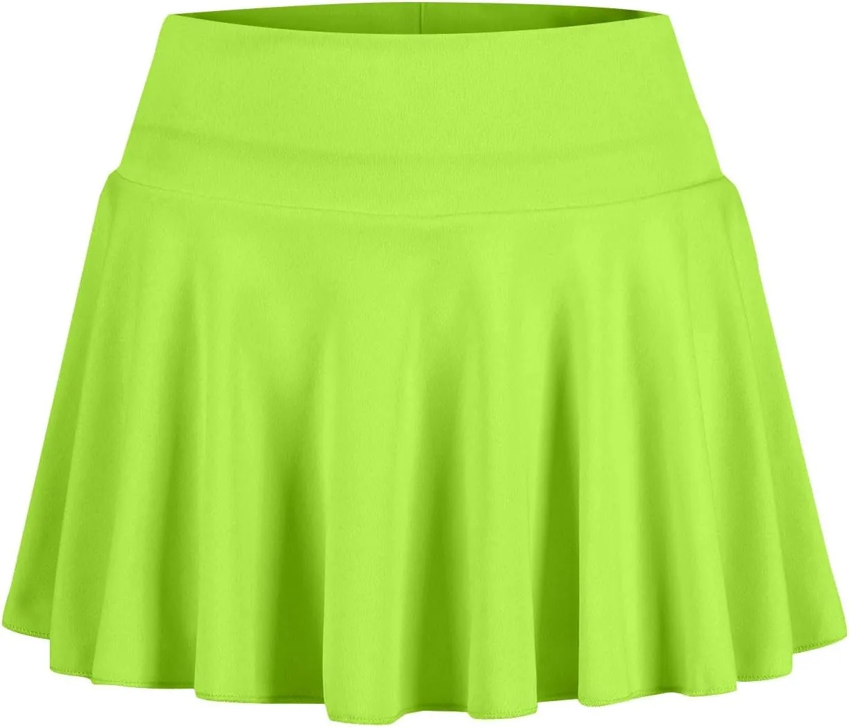 Tennis Skirts for Women Flowy High Waisted Tennis Skort with Shorts Casual Pleated Mini Golf Skirt with Pockets