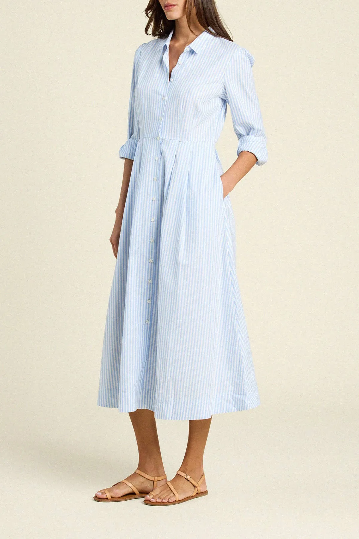 TROVATA~ Emmelie striped dress