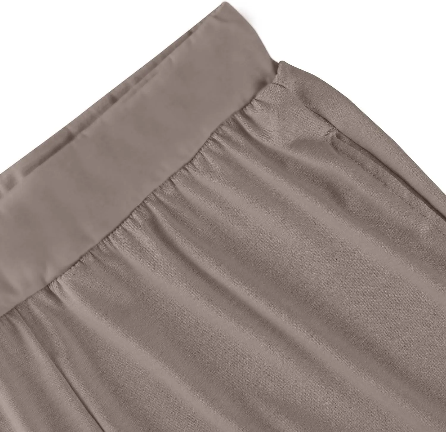Wide Leg Dress Pants for Women High Waist Lounge Pants with Pockets Loose Stretch Dress Work Trouser Pants