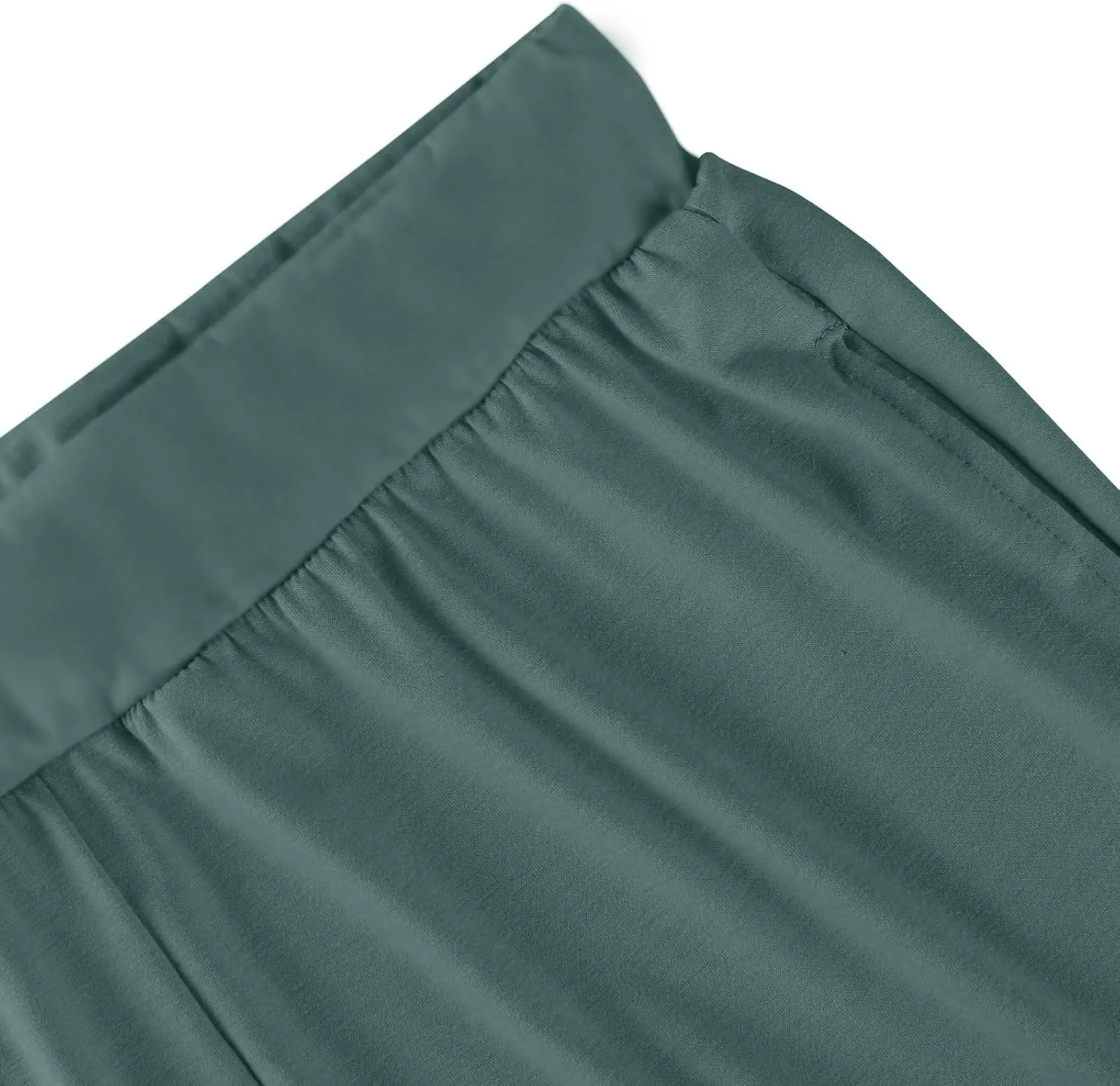 Wide Leg Dress Pants for Women High Waist Lounge Pants with Pockets Loose Stretch Dress Work Trouser Pants