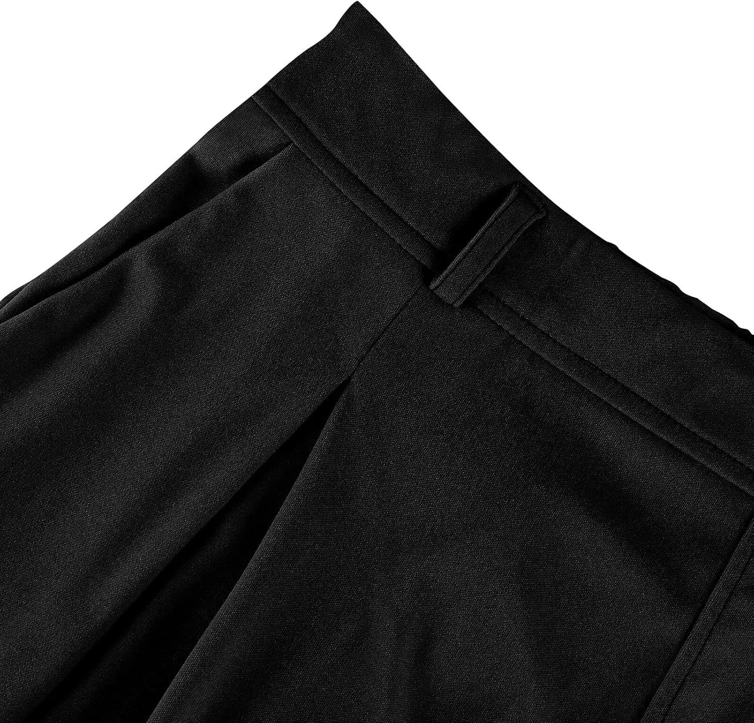 Wide Leg Dress Pants for Women Plus Size Work Pants Comfy Elastic High Waisted Lounge Pants Loose Pull On Dress Pants