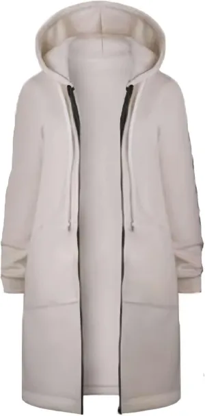 Women Casual Zip up Fleece Hoodies 2024 Spring Lightweight Tunic Sweatshirt Long Hoodie Jacket with Pockets