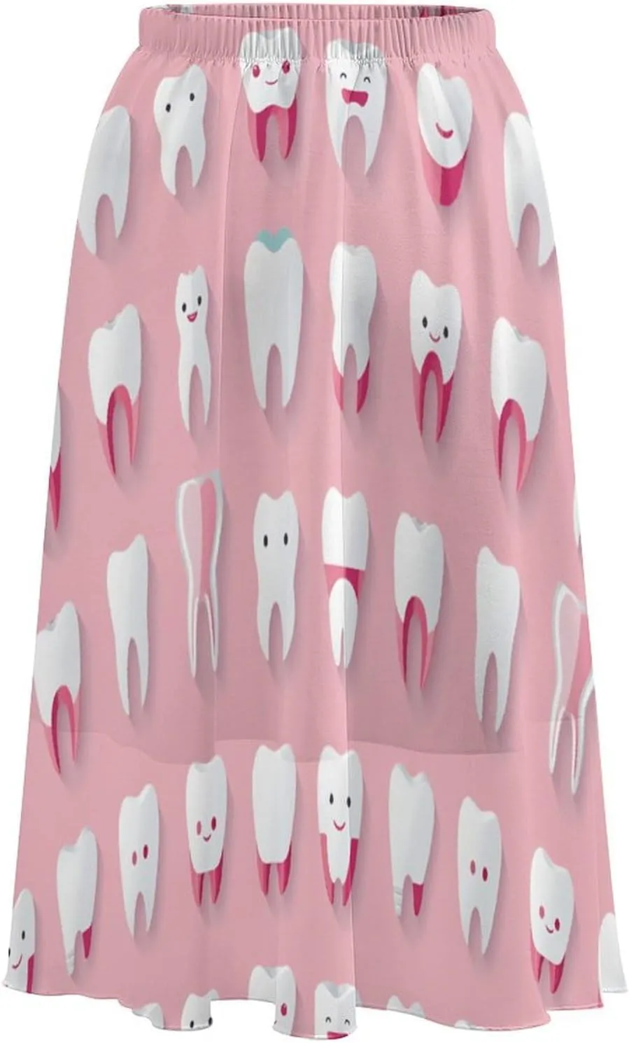 Women's A-Line Midi Skirt Chiffon Skirt Flowy Maxi Skirts