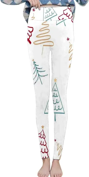 Women's Activewear Leggings Halloween Print Cute Style Leggings Workout Leggings for Women 4 Way Stretch Flare