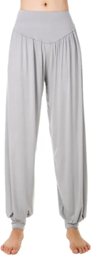 Women's Elastic Soft Modal Yoga Sports Pants Dance Harem Pants