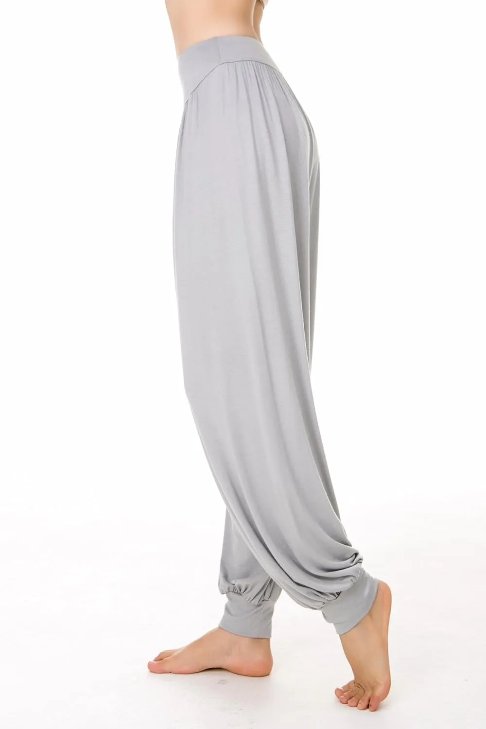 Women's Elastic Soft Modal Yoga Sports Pants Dance Harem Pants