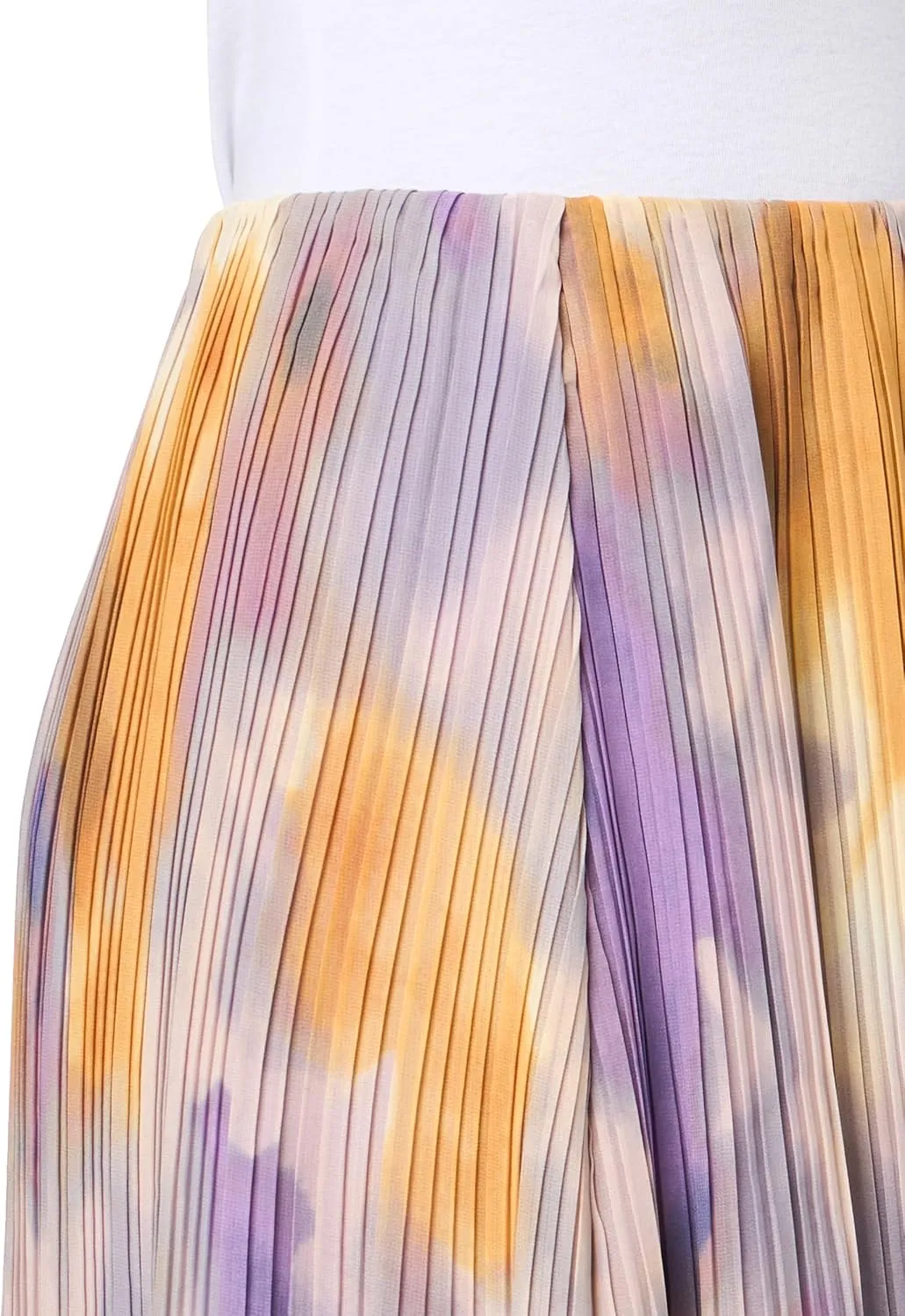 Women's Pleated a Line Midi Skirt