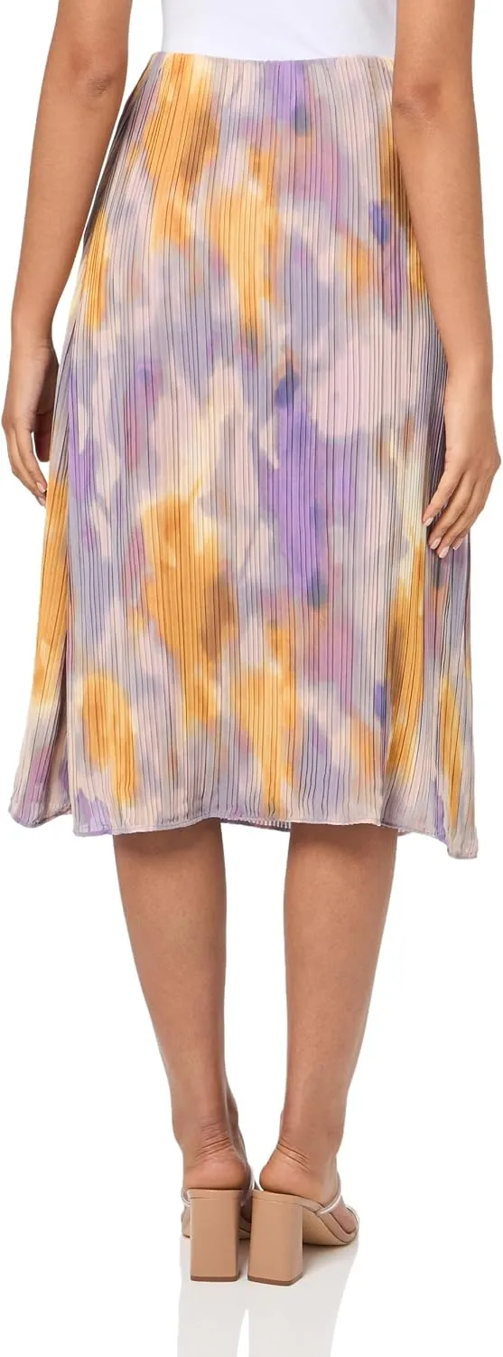 Women's Pleated a Line Midi Skirt